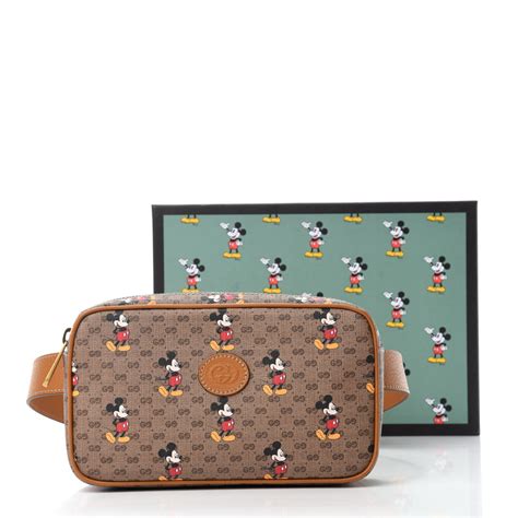 gucci mickey belt bag|gucci small belt bag.